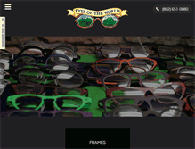 Tablet Screenshot of eyesoftheworldvt.com